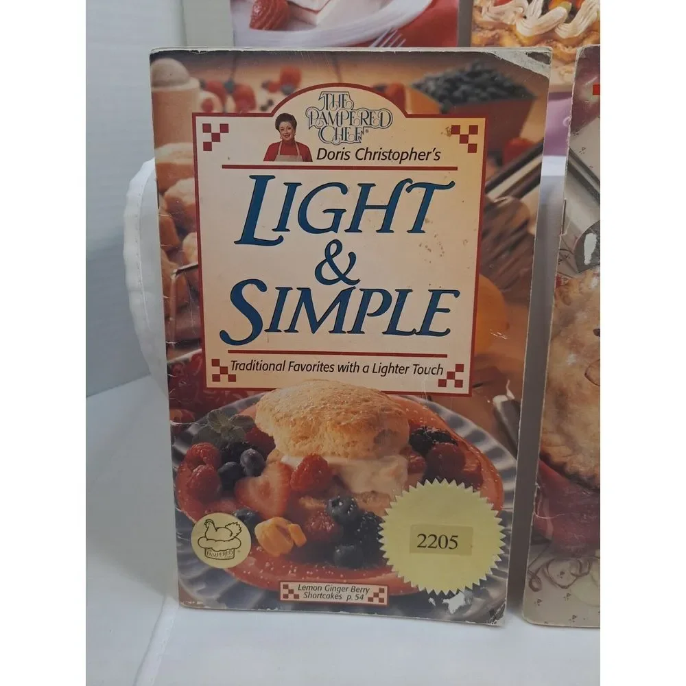 Lot of 10 The Pampered Chef‎ Season's Best Recipe Collection Cookbooks Booklets